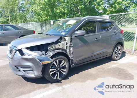 2019 Nissan Kicks Sv from USA, damaged, VIN 3N1CP5CUXKL509462